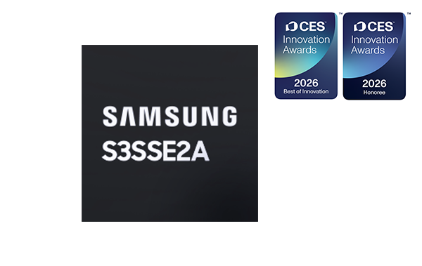 Samsung S3SSE2A, Secure Element with hareware-based PQC, wins both the CES Best Innovation Award and Innovation Award