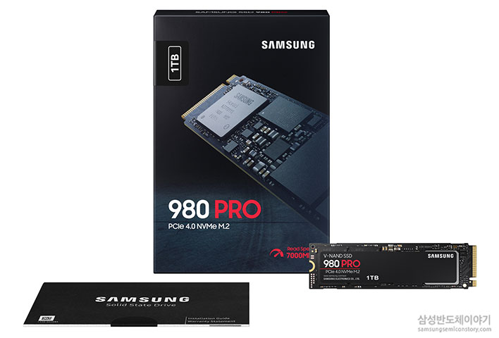 삼성전자, 속도 2배 차세대 SSD '980 PRO' 출시