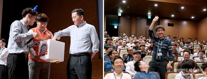 ▲마치 최후의 1인을 뽑는 것처럼 짜릿했던 행운권 추첨 시간
