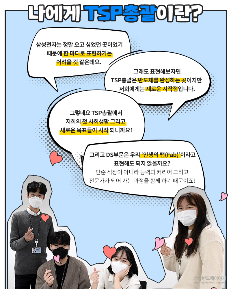 삼성전자 TSP총괄 신입사원들의 첫 출근 이야기- TSP총활이란?