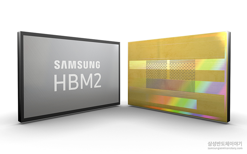 ▲삼성전자 '2세대 8GB HBM2 D램' 이미지3
