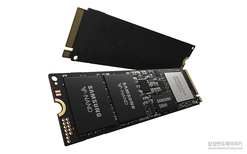 ▲삼성전자가 새롭게 출시한 최고 성능의 소비자용 NVMe SSD '970 PRO ·970 EVO' 시리즈