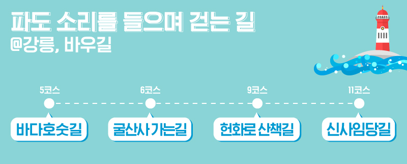 떠나기 좋은 계절, 전국의 걷기 좋은 길8