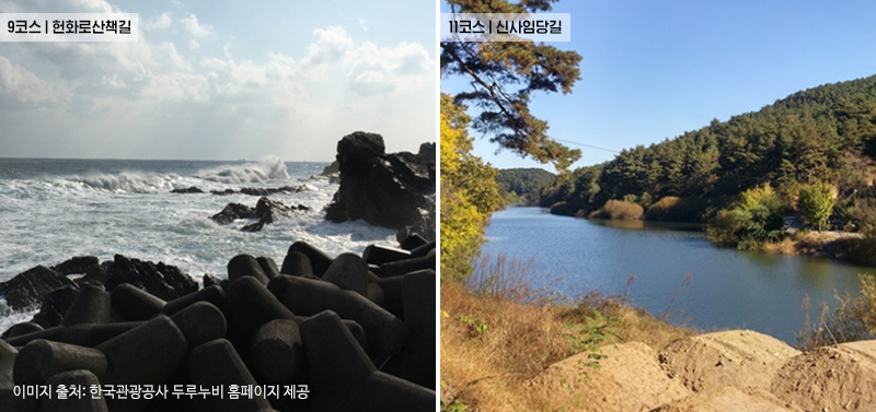 떠나기 좋은 계절, 전국의 걷기 좋은 길10
