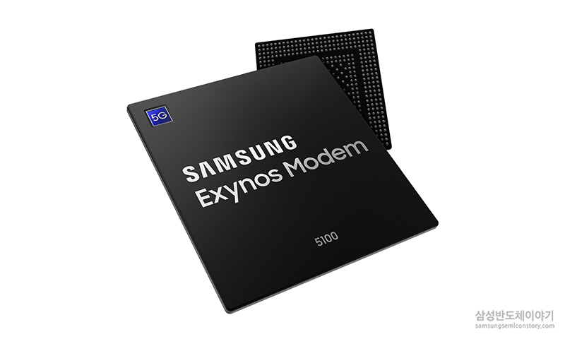 ▲삼성전자, 업계 최초 5G 표준 멀티모드 모뎀