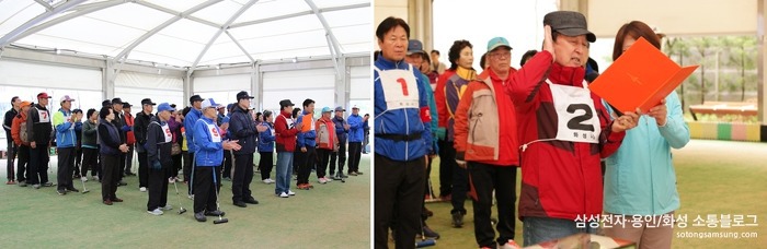 삼성전자 이승백 의장은 “개회식 전에 열린 예선 제1경기에서 선수들의 빼어난 실력을 보고 감탄했다며 응원의 말을 건넸습니다.