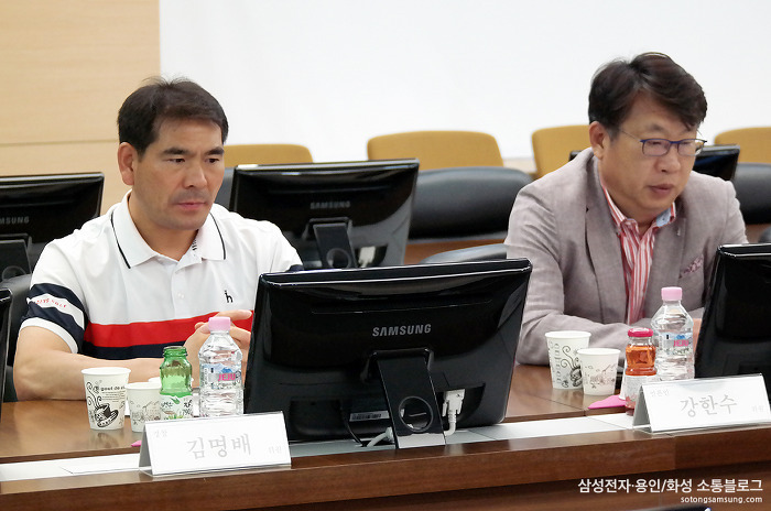 『삼성전자·용인 소통협의회』 위원들은 앞으로 하반기에 이어질 삼성전자 DS부문의 주요 사회공헌활동에 대해서도 의견을 개진