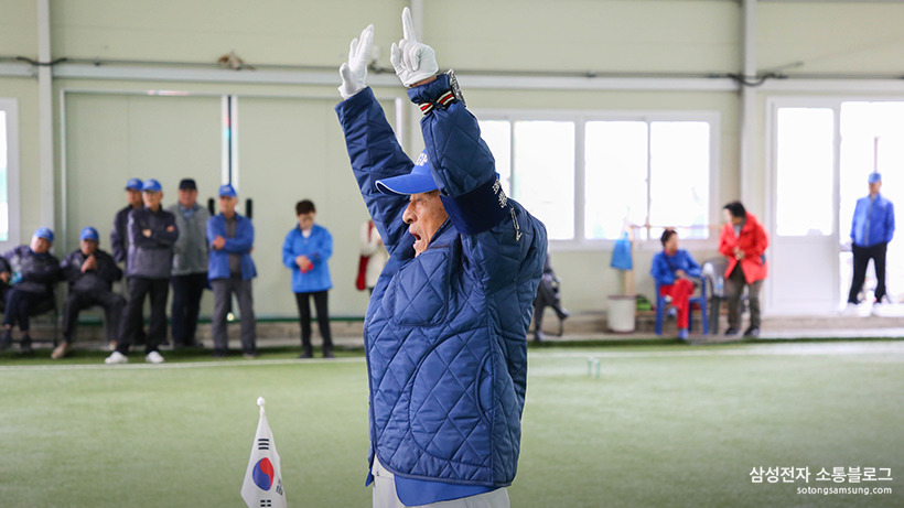 결승 경기중인 기흥동과 서농동