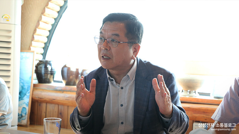 이승백 의장(DS커뮤니케이션팀)의 인사말