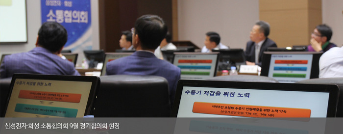 삼성전자·화성 소통협의회』 9월 정기회의1