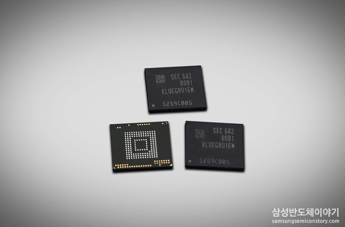 임의 읽기/쓰기 속도도 기존 UFS제품(19,000/14,000 IOPS)보다 2배 이상 빠른 45,000/40,000 IOPS를 달성