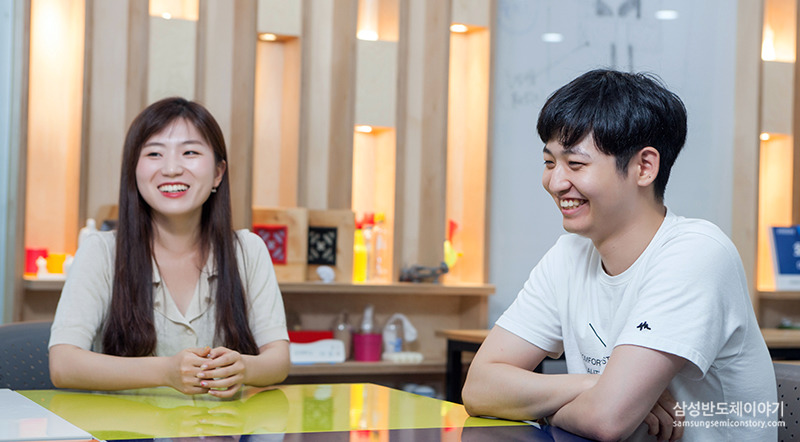 (왼쪽부터) 3D Makers 팀원 김지효, 김재혁