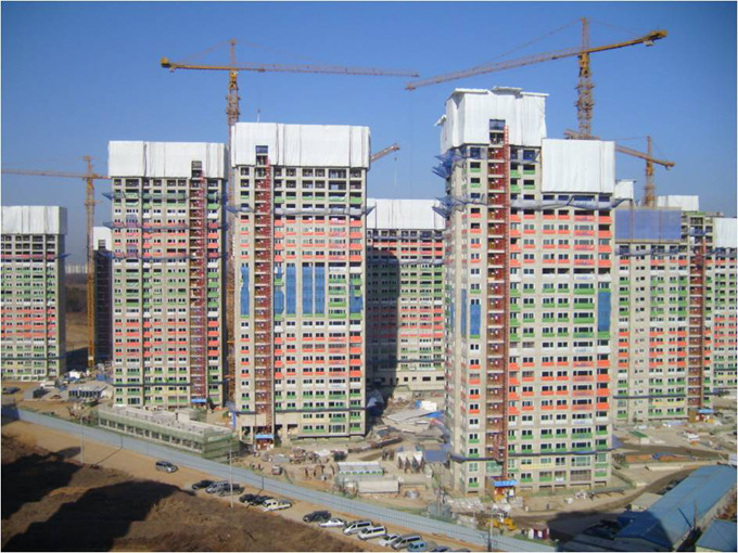 ▲ 아파트 건설 현장