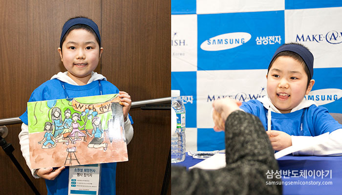 '가족 앞에서 피아노 연주를 하고 싶다'는 소원을 이룬 길은수 양