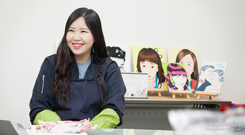 ▲ LED사업팀 김혜선님