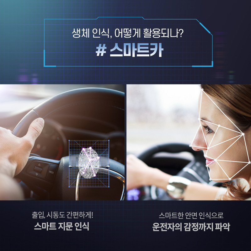 생체 인식이 활용된 스마트카