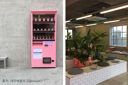 인테리어가 돋보이는 재밌는 카페들
