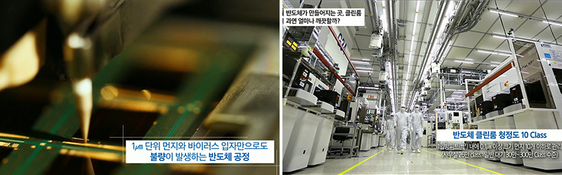 손톱보다 작은 크기의 반도체에 수많은 회로를 새길 수 있는 이유는 나노 단위의 초미세 공정 덕분