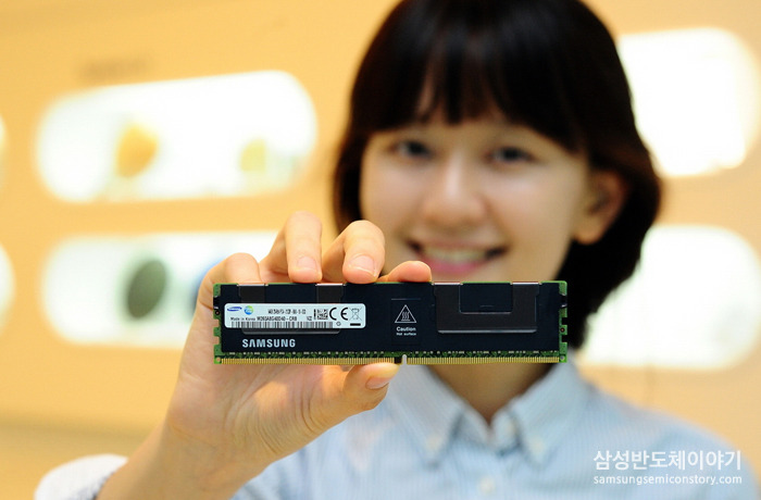 삼성전자, 세계 최초 3차원 적층 TSV 기반 'DDR4 D램 모듈' 양산