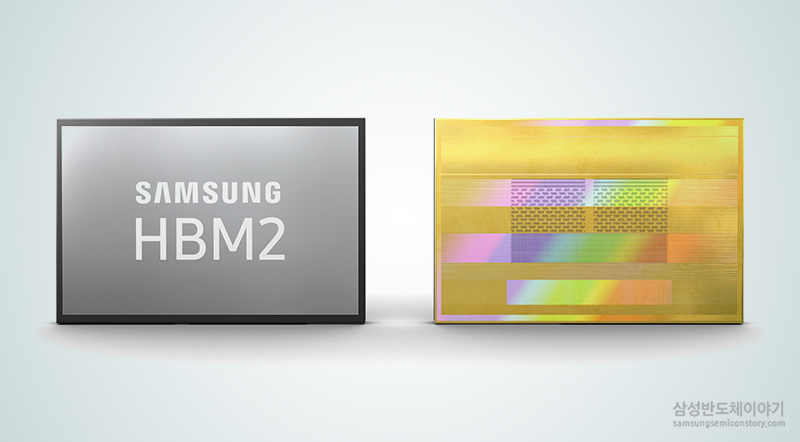 AI시스템용 최고 사양 갖춘 '8GB HBM2 D램