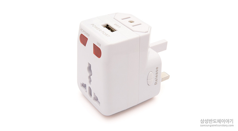 해외에서도 사용 가능한 USB 겸용 멀티플러그