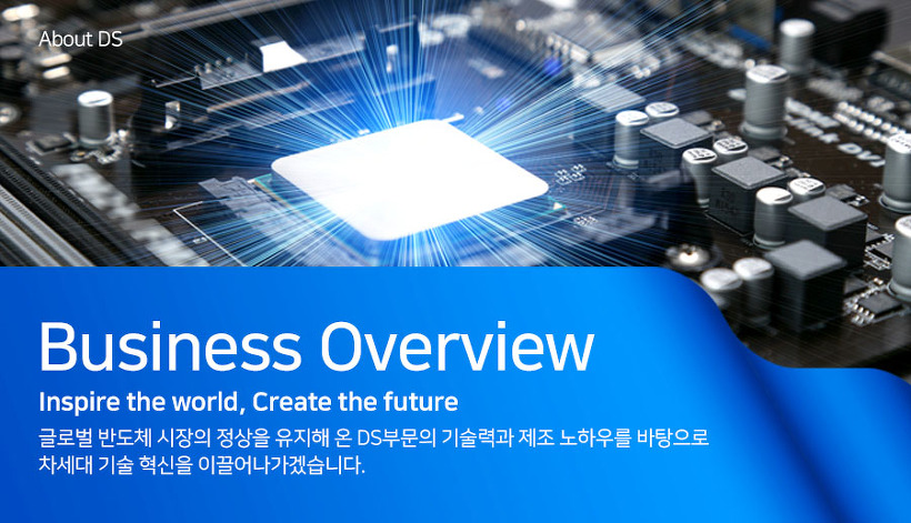 [어바웃 DS] 삼성전자 DS부문 사업 개요