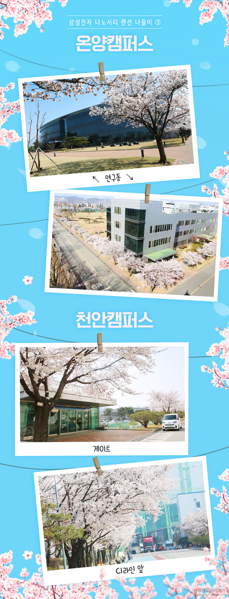 삼성전자 나노시티 랜선나들이 출발! - 온양,천안 캠퍼스
