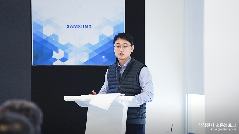 성전자 등 삼성 주요 계열사들이 설을 앞두고 협력사에 1조 3천억 원을 조기지급한 보도자료를 소개하는 중