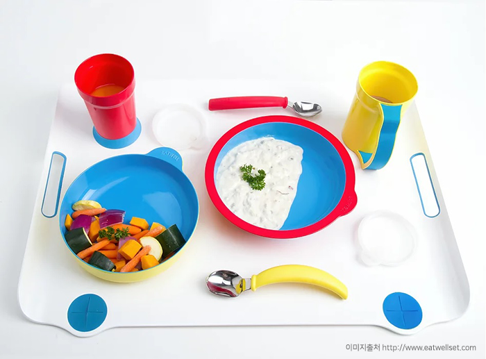 자발적인 식사가 어려운 환자를 위한 식기 ‘Eatwell Assistive Tableware’