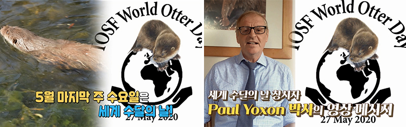 세계 수달의 날 연상 메시지