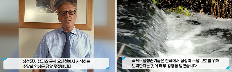 폴 욕슨의 감사 메시지