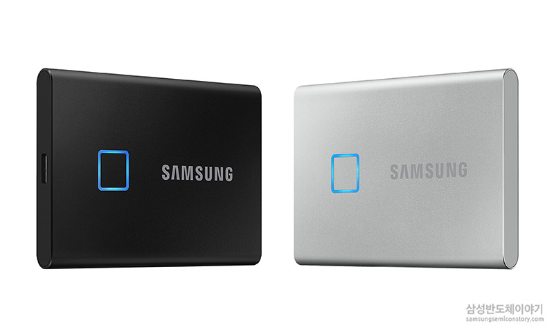 삼성전자, 포터블 SSD 'T7 Touch'