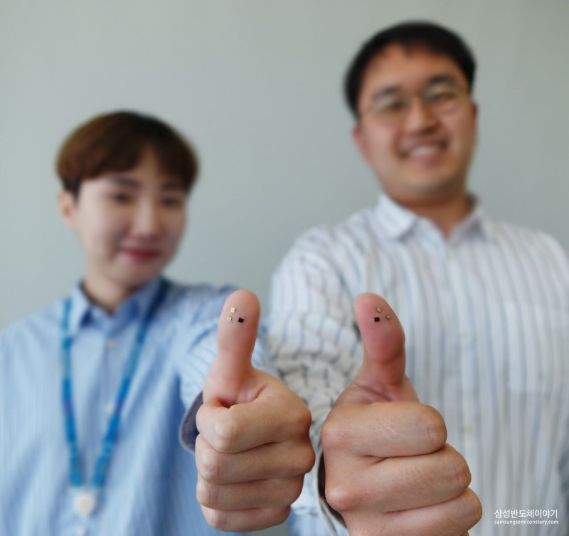 손톱의 점만한 보안 칩