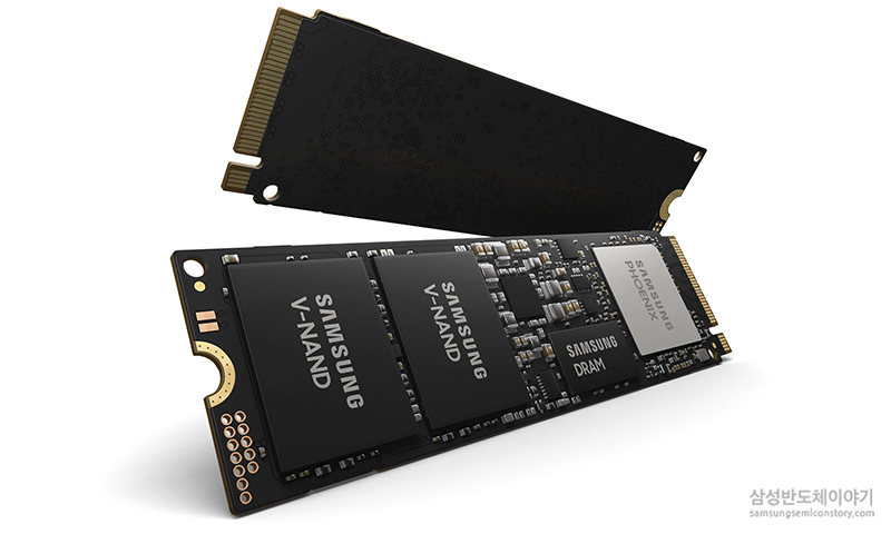 ▲ 삼성전자 NVMe SSD '970 EVO Plus'