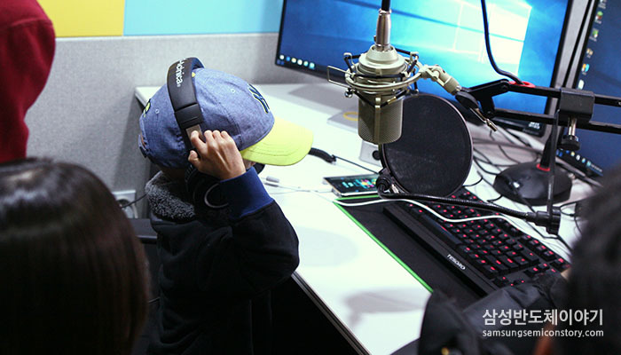 게임 방송 체험중인 원기