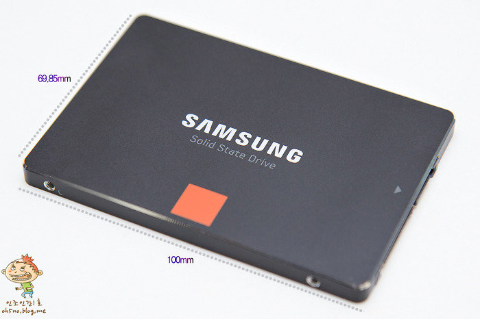 SSD 840 Series의 크기