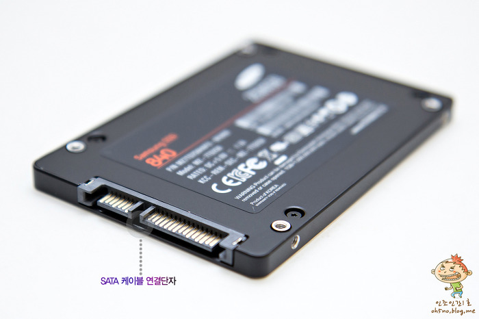 삼성 SSD 840 Series의 측면