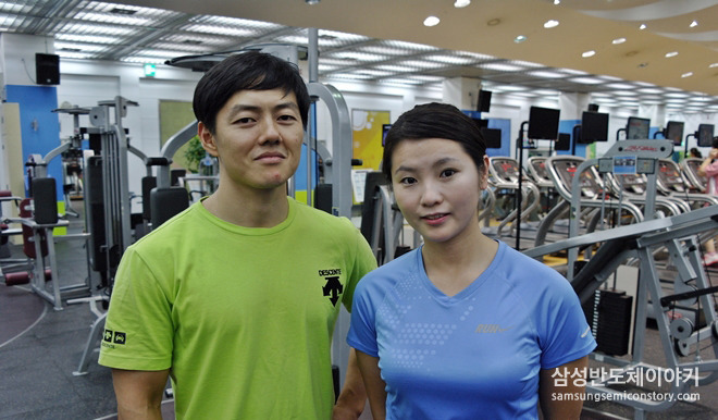 기흥캠퍼스 휘트니스센터 김명현, 신준철 강사