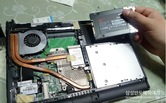 840 노트북 장착1