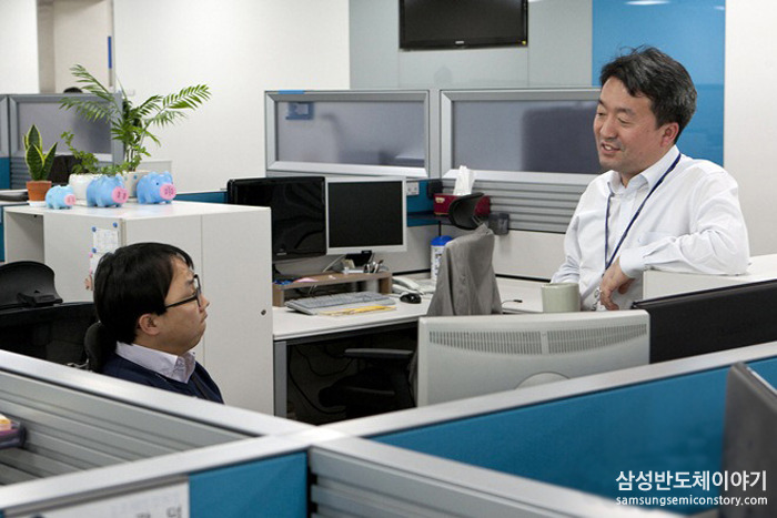비옥한 조직문화에서 내일을 꽃 피웁니다