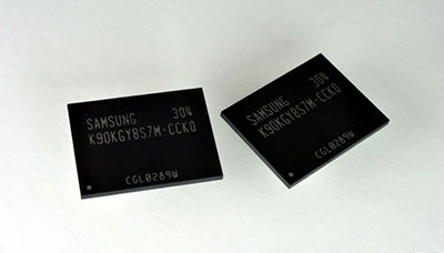 삼성전자, 고성능 128Gb 3bit MLC 낸드 본격 양산 돌입