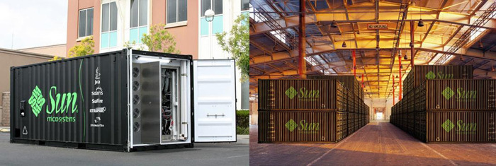 ▲ Sun Modular Datacenter (출처: Wikipedia)