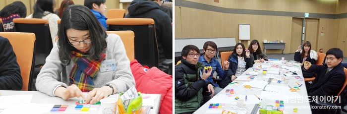 지역사회 대학생 방학캠프 현장