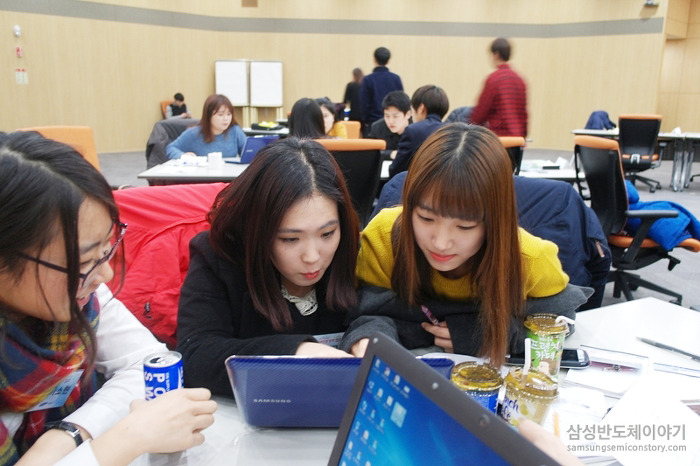 지역사회 대학생 방학캠프 현장