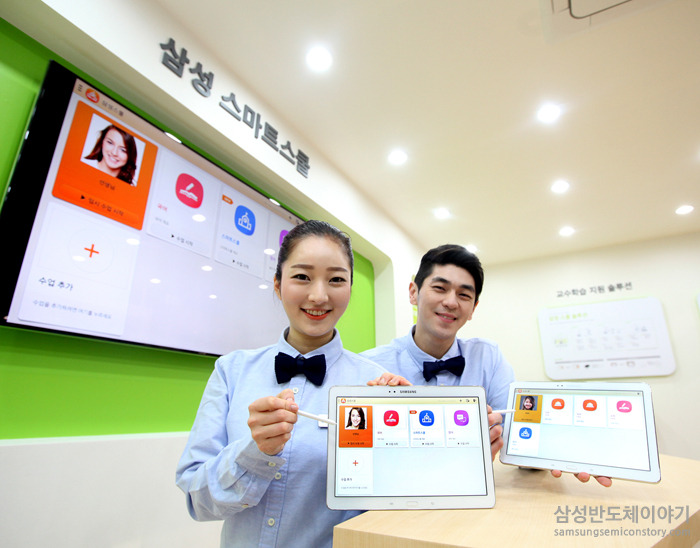 2014 대한민국 교육박람회(Education Korea 2014)'에 참가해 공교육, 방과 후 학습, 가정 학습을 아우르는 스마트교육의 미래모습을 제안