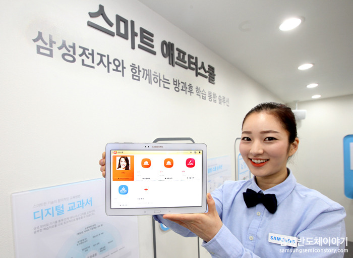 2014 대한민국 교육박람회(Education Korea 2014)'에 참가해 공교육, 방과 후 학습, 가정 학습을 아우르는 스마트교육의 미래모습을 제안