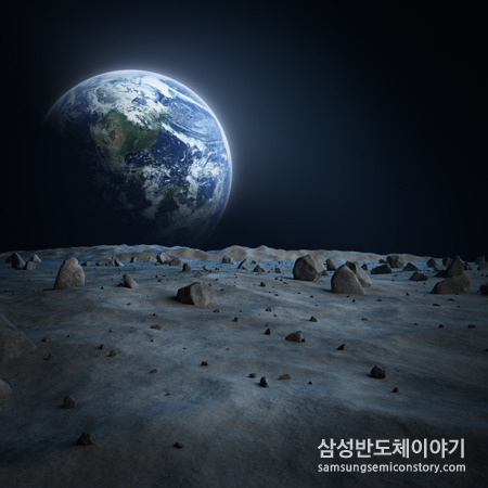 달에서 본 지구