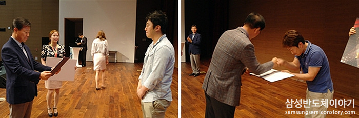 연극제의 결과가 발표되는 시간