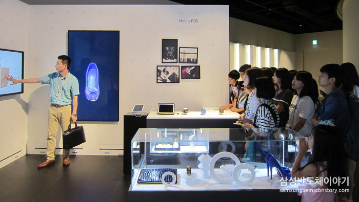 수원 S.I.M(Samsung Innovation Museum)을 방문한 학생들