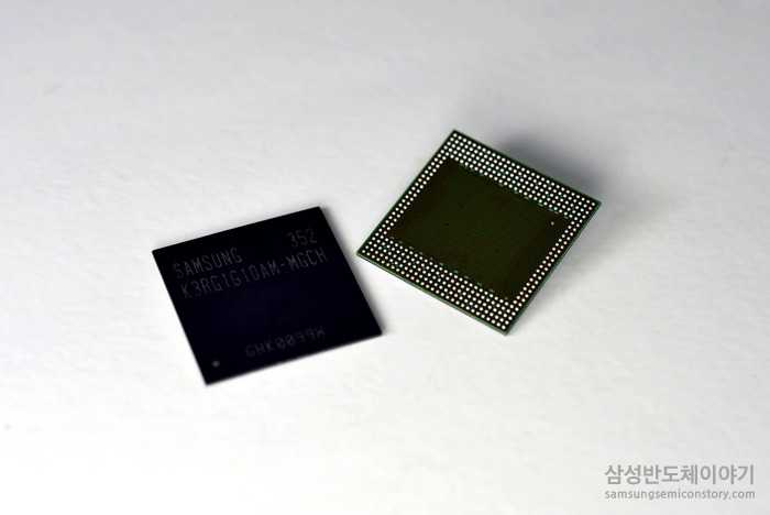 삼성전자, 세계 최초 차세대 '8기가비트 LPDDR4 모바일 D램' 개발